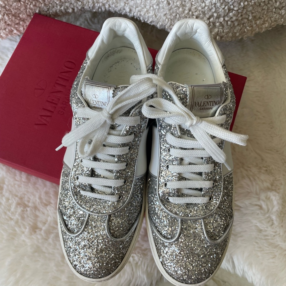 Valentino glitter sneakers